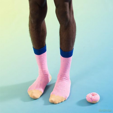 Eat My Socks - Joe's Donuts - Strawberry - One size