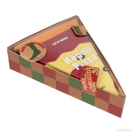 Eat My Socks - Napoli Pizza - Multi - One size