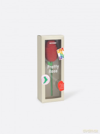 Eat My Socks - Pretty Rose - Red - One size