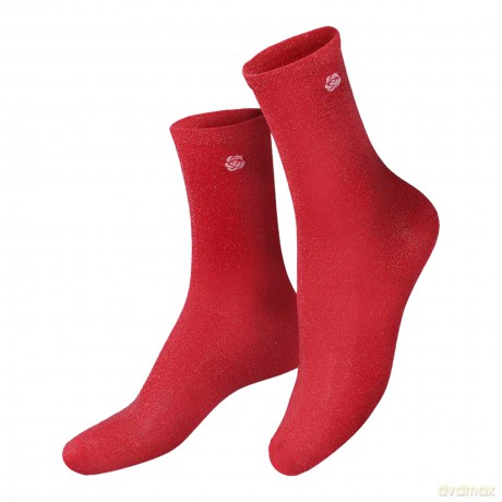 Eat My Socks - Pretty Rose - Red - One size