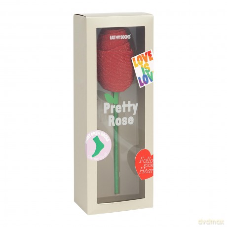 Eat My Socks - Pretty Rose - Red - One size