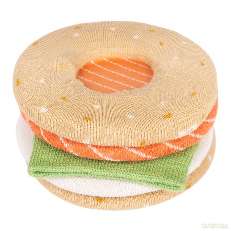 Eat My Socks - Salmon Bagel - Brown - One size