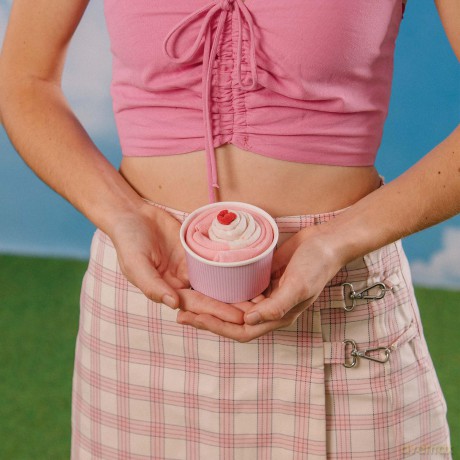Eat My Socks - Strawberry Cupcake - Pink - One size
