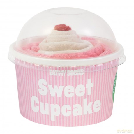 Eat My Socks - Strawberry Cupcake - Pink - One size