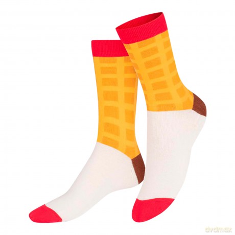 Eat My Socks - Sweet Waffle - Brown - One size
