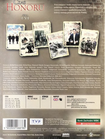Czas Honoru sezon 1+2+3+4+5+6 [BOX] [24DVD]