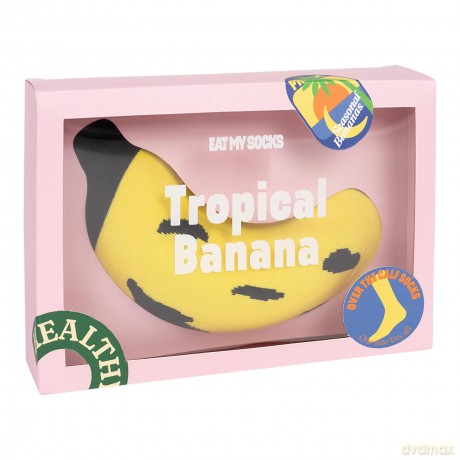 Eat My Socks - Tropical Banana - Yellow - One size