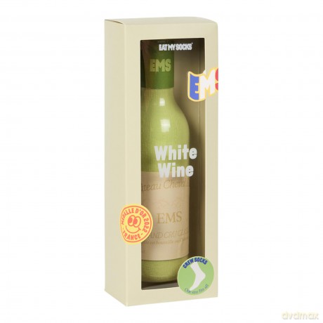 Eat My Socks - Wine (White) - One size