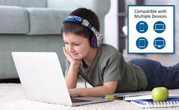 eKids - Headphones for kids with Volume Control to protect hearing