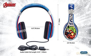 eKids - Headphones for kids with Volume Control to protect hearing