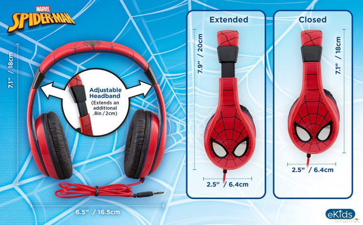 eKids - Headphones for kids with Volume Control to protect hearing
