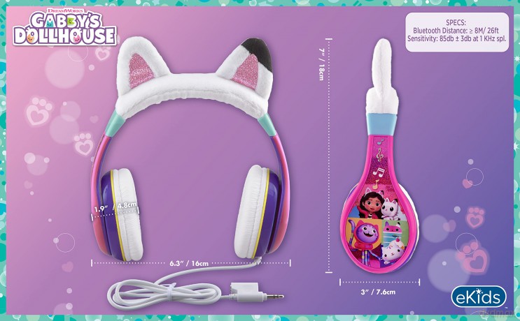 eKids - Headphones for kids with Volume Control to protect hearing