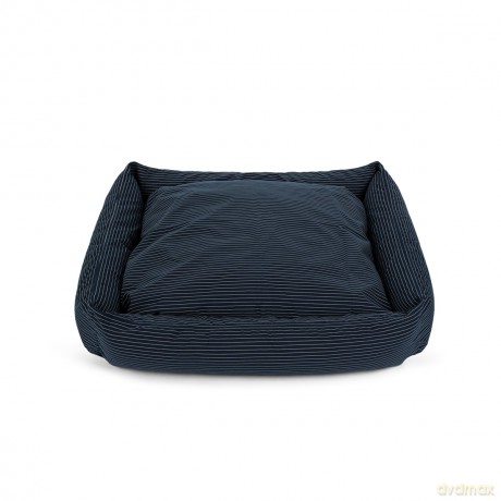 Fossflakes - PetBed Large 90x100 Navy Pinstripe - (PET-BED-090-100-103)