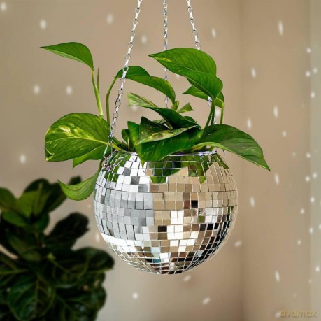 Doniczka kula dyskotekowa Funky Disco Planter