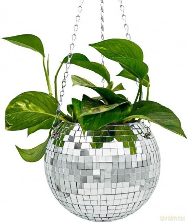 Doniczka kula dyskotekowa Funky Disco Planter
