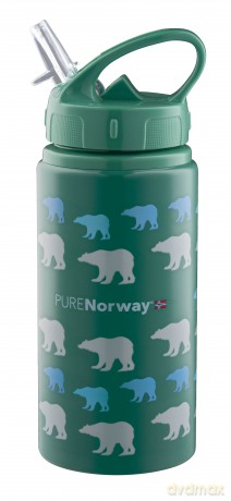 GO PURENorway - Water Bottle Alu 500 ml - Polarbear (8014330)
