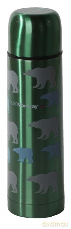 GO PURENorway - Water Bottle Metalic 500 ml - Polarbear (8013914)