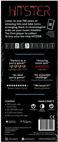 Hitster - Music Card Game (ENG) (HIT001) [KARTY]