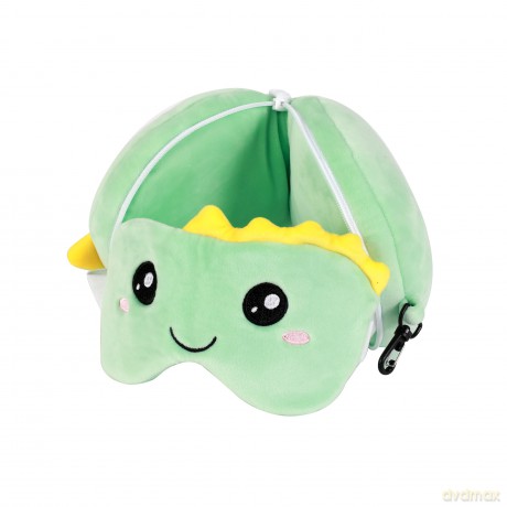iTotal - Pillow with Sleep Mask - Hello Dino (XL2532)