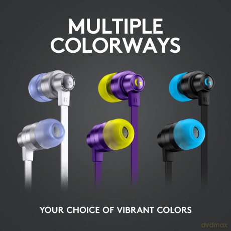 Logitech - G333 In-ear Gaming Headphones Purple