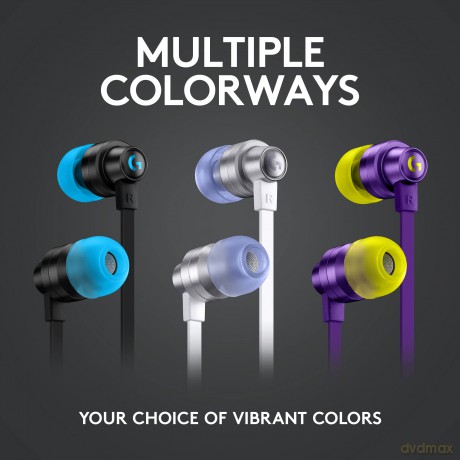 Logitech - G333 In-ear Gaming Headphones White