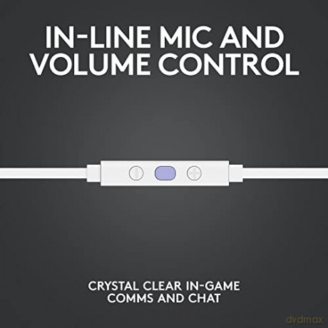 Logitech - G333 In-ear Gaming Headphones White