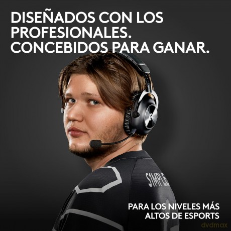Logitech - PRO X 2 LIGHTSPEED Wireless Gaming Headset, Black