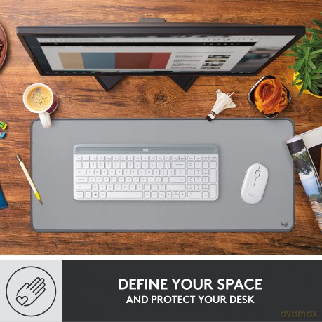 Logitech - Studio Series Desk Mat - Grey
