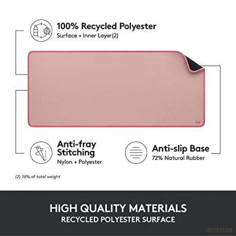 Logitech - Studio Series Desk Mat - Rose