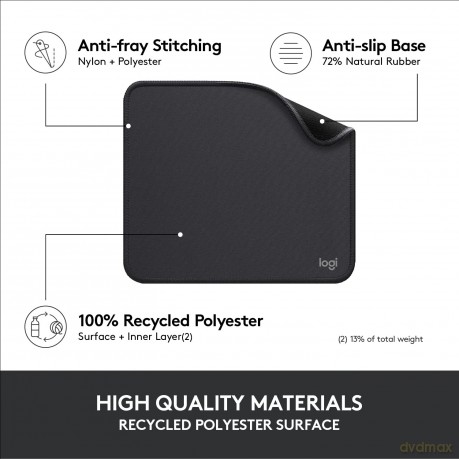 Logitech - Studio Series Mouse Pad - Graphite