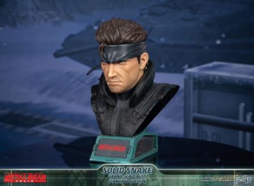 Metal Gear Solid (Solid Snake Grand-Scale Bust) RESIN Statue [FIGURKA]