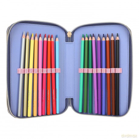 Miss Melody - Triple Pencil Case BANDANA (0412760)