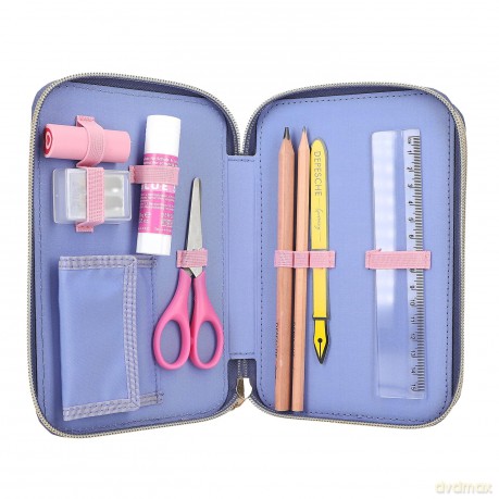 Miss Melody - Triple Pencil Case BANDANA (0412760)