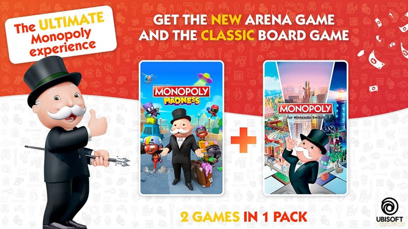 Monopoly + Monopoly Madness [GRA SWITCH]