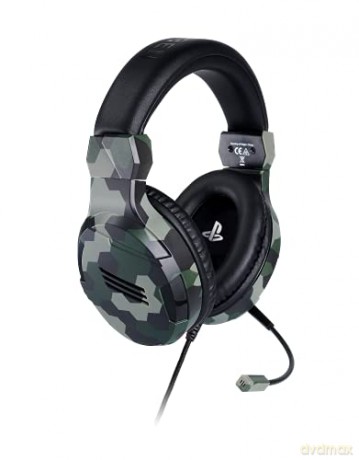 Nacon PS4 Gaming Headset V3 - Green - Headset - Sony