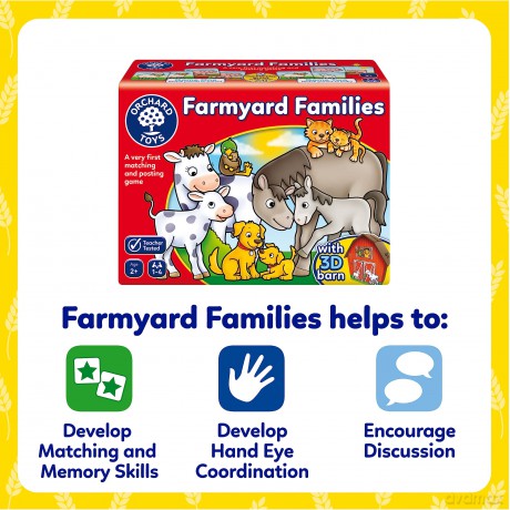 Orchard - Farmyard Families Card Game (600117) [KARTY]