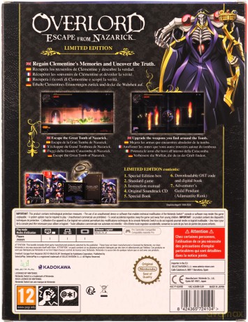 Overlord: Escape from Nazarick (Limited Edition) [GRA SWITCH]