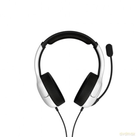 PDP LVL40 Wired Stereo Headset for PS4 and Playstation 5 White