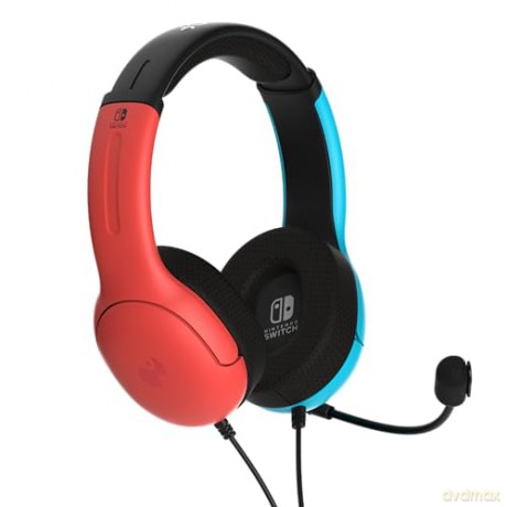 PDP Nintendo Switch Wired Headset LVL40 Blue/Red