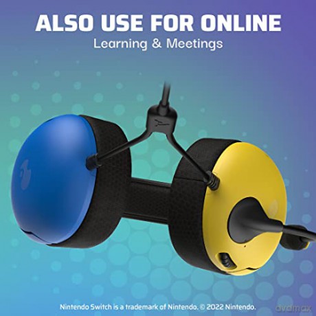 PDP Nintendo Switch Wired Headset LVL40 Yellow/Blue