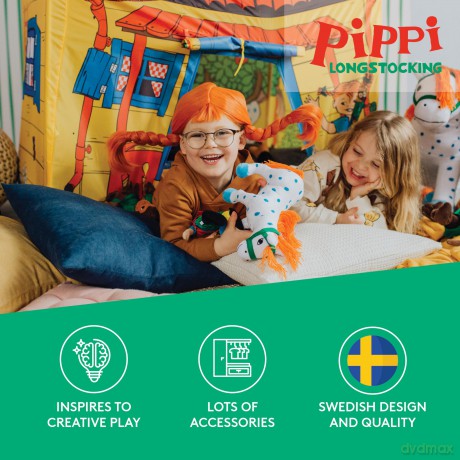 Pippi Longstocking - Pippi Horse Doll - 30 cm