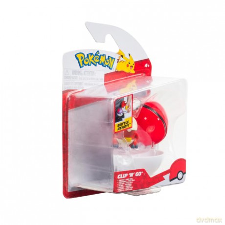 Pokemon - Clip N Go - Fuecoco and Poke Ball (PKW3628) [FIGURKA]