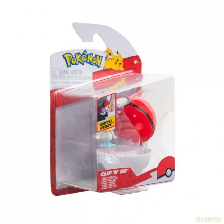 Pokemon - Clip N Go - Wuaxly and Poke Ball (PKW3630) [FIGURKA]