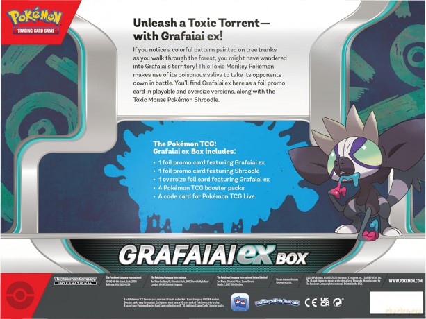 Pokemon - Grafaiai April EX Box (POK85747) [KARTY]