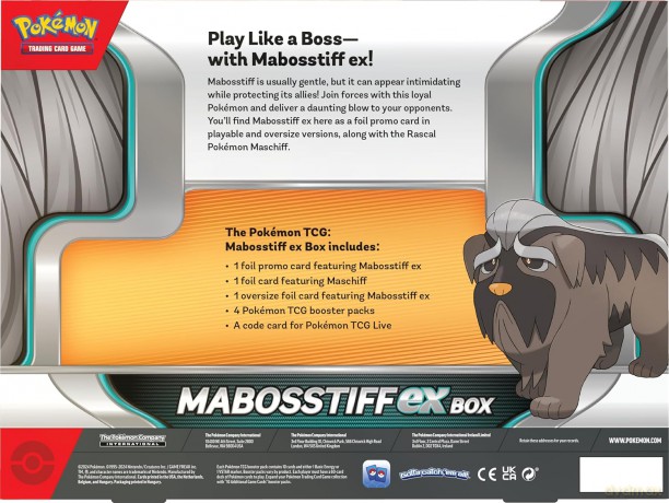 Pokemon - Mabosstiff EX Box (POK85869) [KARTY]