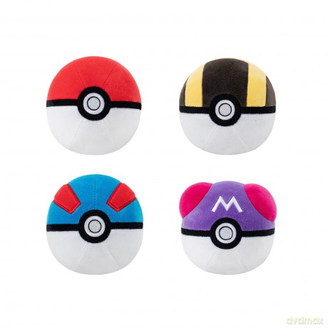 Pokemon Plush 10 Cm Pokeball Ass Cdu (Pkw3554-1)