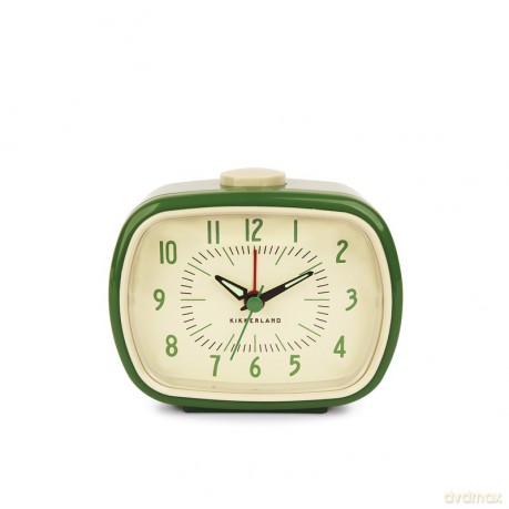 Retro Alarm Clock + Green