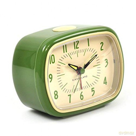 Retro Alarm Clock + Green