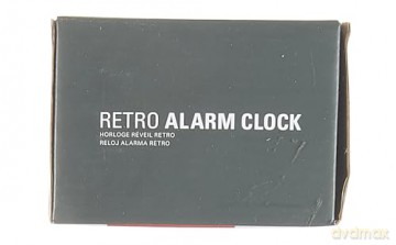 Retro Alarm Clock + Green