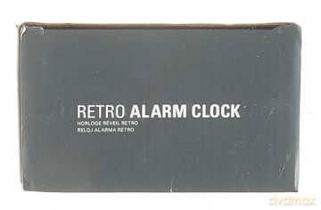 Retro Alarm Clock + Green